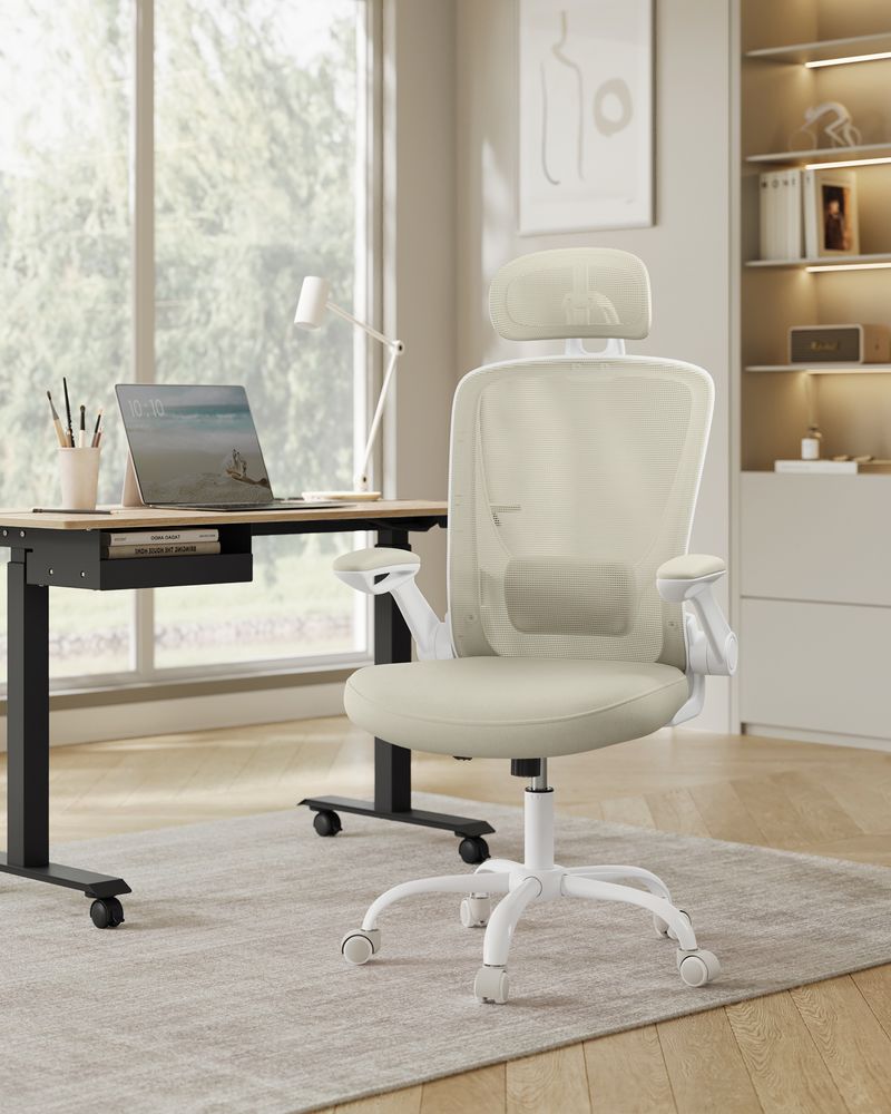 Ergonomische Bureaustoel met Hoofdsteun - Comfort en Ondersteuning - De Vries Meubels