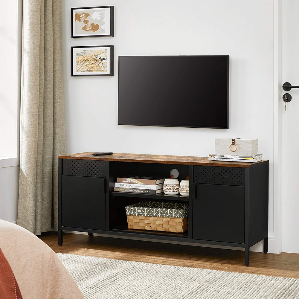 Stijlvol TV - meubel met opbergruimte en vintage design - TV Kast - De Vries Meubels