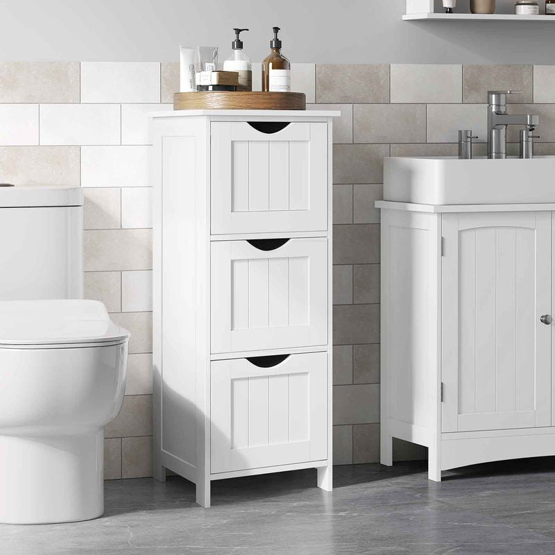 Badkamerkast met 3 of 4 lades - Compact en functioneel - De Vries Meubels
